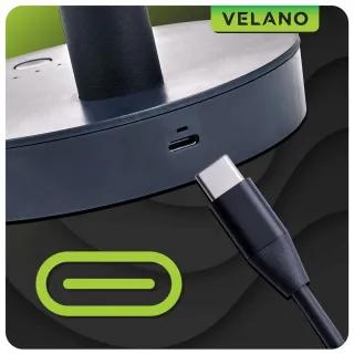 Настолен вентилатор Velano VELWEBS0018/ 5V/ 4Ah Настолен вентилатор Velano VELWEBS0018/ 5V/ 4Ah