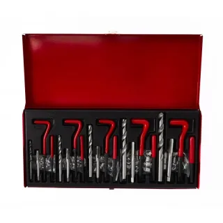 Комплект за възстановяване на резби KraftDele KD10590/ 131 части