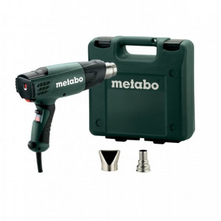 Пистолет за горещ въздух Metabo HE 20-600 2000 W в куфар с дюзи