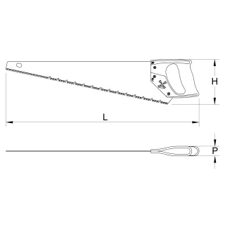 Трион за гипсокартон Mondelin NEOCUT 831700/ 550 мм Трион за гипсокартон Mondelin NEOCUT 831700/ 550 мм