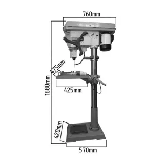 Настолна бормашина BASS POLSKA 5283/ 1500W