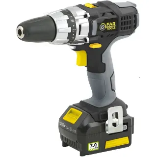 Акумулаторен пробивен винтоверт FARTOOLS XF-DRILL / 18 V, 1.5 Ah+3.0 Ah