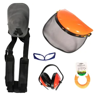 Бензинов тример тип раница MICUL FERMIER GF-1550/  4.76 к.с