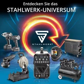 Многофункционален заваръчен TIG апарат STAHLWERK AC/DC 200 Pulse Pro Digital/ 200А Многофункционален заваръчен TIG апарат STAHLWERK AC/DC 200 Pulse Pro Digital/ 200А