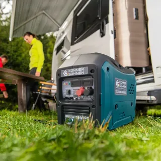 Генератор за ток газ/бензин KOENNER-SOEHNEN KS 24VGS-DC/ 1.4kW