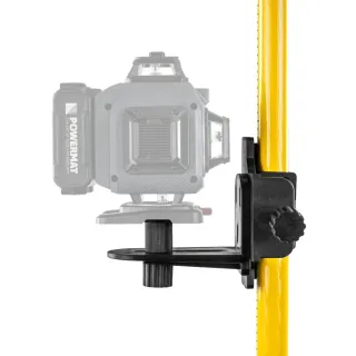 Телескопичен прът със стойка за лазерен нивелир Powermat PM-TPLK-3M/ 3 м