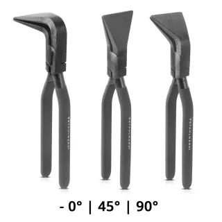 Комплект клещи за ламарина STAHLWERK 6364/ 3 бр.