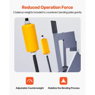 Машина за огъване на ламарина VEVOR W2.5x1220/ 1220 мм Машина за огъване на ламарина VEVOR W2.5x1220/ 1220 мм