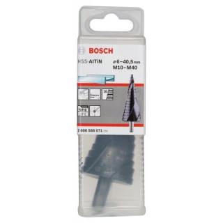 Стъпаловидно свредло HSS-AlTiN на Bosch 4 - 20 mm Стъпаловидно свредло HSS-AlTiN на Bosch 4 - 20 mm