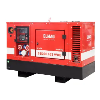 Авариен дизелов генератор ELMAG SEDSS 183WDE-IT/TN / 400V/ 18 kVA/ 63 л