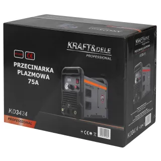 Апарат за плазмено рязане KraftDele KD3424/ 75A Апарат за плазмено рязане KraftDele KD3424/ 75A