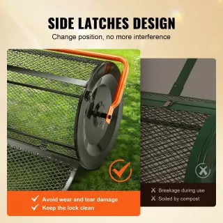 Валяк за разпръскване VEVOR TC2002B/ 40 x 61 см