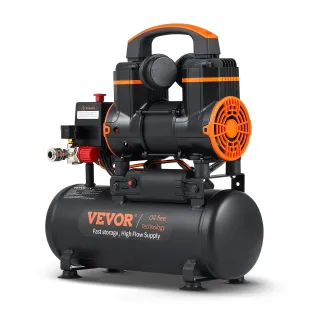 Компресор за въздух VEVOR WSK9L900W220V338SV2/ 900W/ 8л