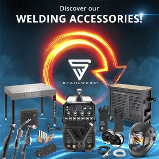 Комбиниран заваръчен апарат TIG + MIG/MAG + MMA/ARC + CUT STAHLWERK CTM-250 ST/ 200A