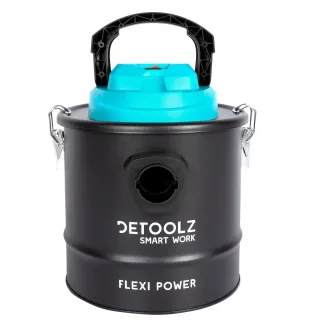 Акумулаторна прахосмукачка за пепел Detoolz DZ-FX1014-G01/ 20V/ 12л