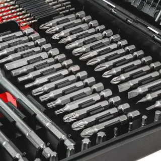 Комплект свредла, битове и боркорони Raider 150696/ 246 бр.