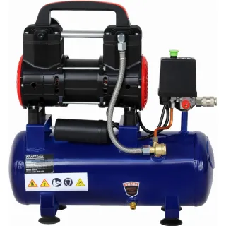 Безмаслен компресор KraftDele KD4090/ 1.2kW/ 230V/ 9л