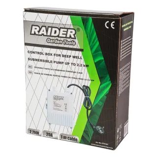 Пусково табло за сондажни помпи Raider 070197/ до 2.2kW