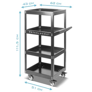 Количка за инструменти STAHLWERK ST-1100