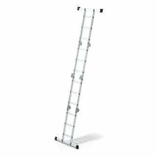 Алуминиева многофункционална съчленена стълба AWTools AW23032/ 4x3