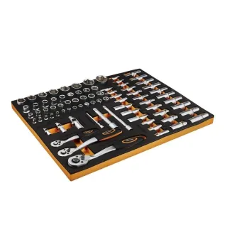 Количка с инструменти KraftDele KD1067/ 258 бр.