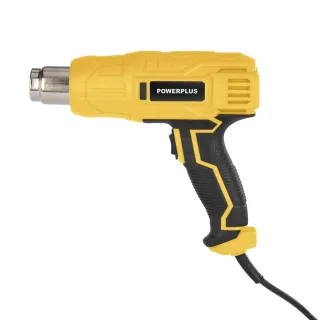 Пистолет за горещ въздух + 3 бр. дюзи Power Plus POWX1015/ 2000W Пистолет за горещ въздух + 3 бр. дюзи Power Plus POWX1015/ 2000W