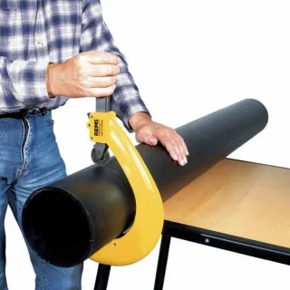 Тръборез за пластмасови тръби REMS RAS P 110-160