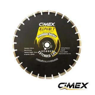 Диамантен диск за асфалт 450 мм. CIMEX ASP450