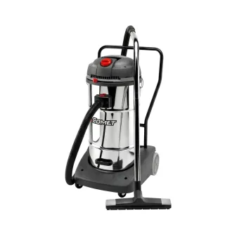 Прахосмукачка за сухо и мокро почистване с три мотора COMET CVP 365 XB/ 3600W/ 65л