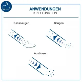Прахосмукачка за сухо и мокро почистване Scheppach NTS30v2/ 1200W/ 30 л