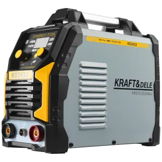 Инверторен заваръчен апарат KraftDele KD3432/ 210A Инверторен заваръчен апарат KraftDele KD3432/ 210A