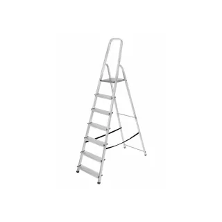 Алуминиева сгъваема стълба AWTools AW23018/ 1х8