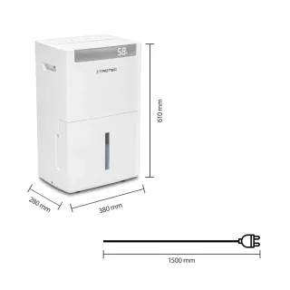 Влагоабсорбатор с инверторна технология и WiFi TROTEC TTK-I 110 E/ 370W/ 35 л/24 ч Влагоабсорбатор с инверторна технология и WiFi TROTEC TTK-I 110 E/ 370W/ 35 л/24 ч
