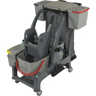 Комбинирана количка за почистване SPRiNTUS CombiX PRO/ 4х6л/ 18л/ 25л
