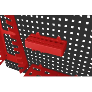 Метален перфориран панел за инструменти KraftDele KD11897/ 112 х 45 см