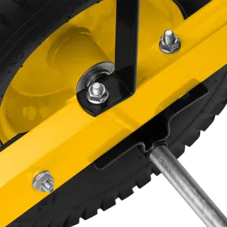 Подсилената строителна количка Denzel 6900077/ 250 кг