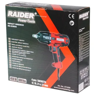 Гайковерт ударен Raider RD-EIW09/ 450W