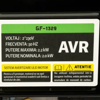 Бензинов генератор Micul Fermier GF-1329/ AVR / 2,2 kW/ 230V/ 15 л