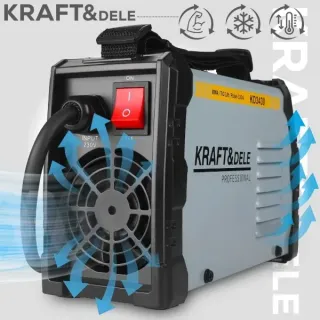 ПРОМО ПАКЕТ! Заваръчна маска STAHL The Welding Helmet -True Color DIN 9-13 + Инверторен заваръчен апарат KraftDele KD3430/ 330A