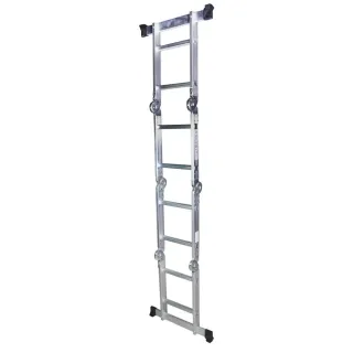 Мултифункционална алуминиева стълба BISONTE STR402/ 4x2