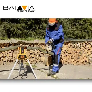 Работна маса със стяги BATAVIA Croc Lock, 875 мм