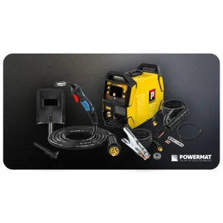 Инверторен заваръчен апарат MIG/MAG Powermat PM-PAS-215L/ 215A Инверторен заваръчен апарат MIG/MAG Powermat PM-PAS-215L/ 215A