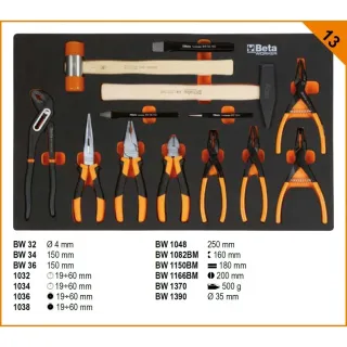 Количка за инструменти Beta Tools BW 2400S G7/E-S/ 240бр.