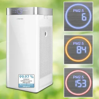 Дизайнерски пречиствател на въздух TROTEC AirgoClean® 200 E/ 38W Дизайнерски пречиствател на въздух TROTEC AirgoClean® 200 E/ 38W