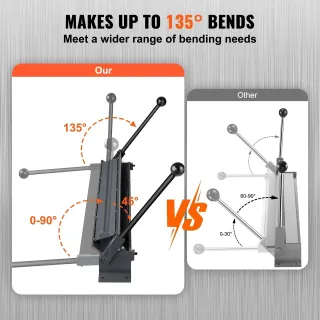 Уред за огъване на ламарина VEVOR W-1.0X915 Уред за огъване на ламарина VEVOR W-1.0X915