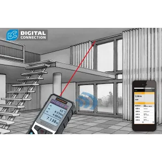 Лазерна ролетка Laserliner DistanceMaster Plus 100/ 100 м