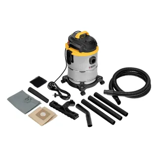 Прахосмукачка за сухо и мокро почистване Denzel EVC15/ 1200 W