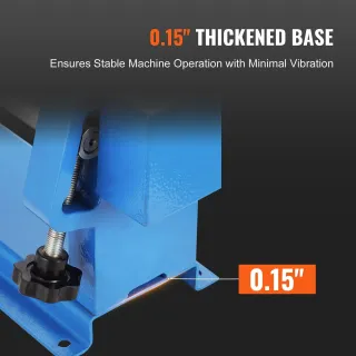 Машина за огъване на ламарина VEVOR W01-0.8X610/ 610 мм Машина за огъване на ламарина VEVOR W01-0.8X610/ 610 мм