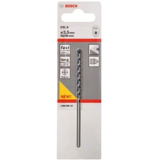 Свредлo за бетон CYL-5 на Bosch 3.5 mm