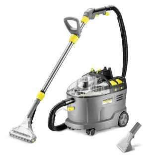 Акумулаторен спрей-екстрактор с дюза за тапицерия Karcher Puzzi 9/1 Bp Adv/ 36V